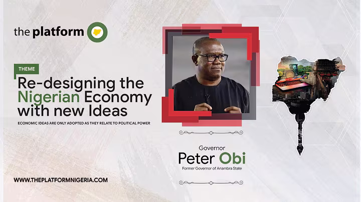The Platform Nigeria October 2019 - Gov Peter Obi